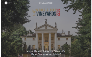 Il sito online di Villa Sandi