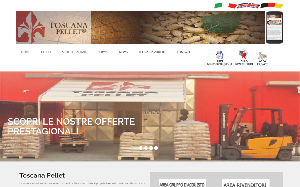 Il sito online di Toscana Pellet