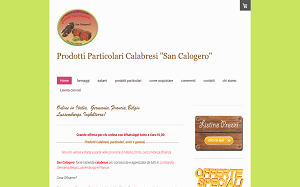 Il sito online di Prodotti Particolari Calabresi San Calogero
