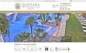 Il sito online di Quisisana Hotel Terme