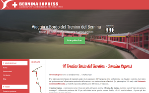 Il sito online di Bernina Express