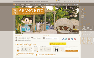 Il sito online di AbanoRitz Spa Abano Terme