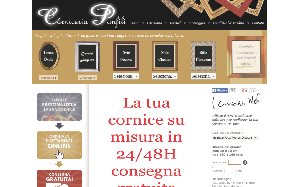 Il sito online di Corniceria Panfili