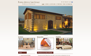 Il sito online di Borgo Antico San Vitale
