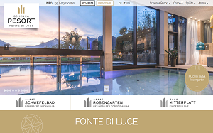 Il sito online di Schenna Hotel Resort