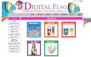 Il sito online di Digital Flag