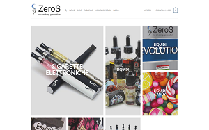 Il sito online di ZERO S Sigaretta Elettronica