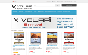 Il sito online di Volari