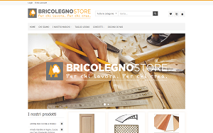 Il sito online di Brico Legno Store