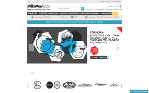 Il sito online di MilkyWayShop