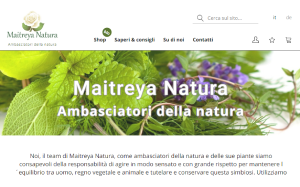 Visita lo shopping online di Maitreya Natura