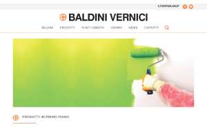 Il sito online di Baldini Vernici