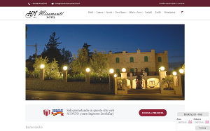 Il sito online di Hotel Miramonti di Fasano