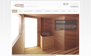 Il sito online di Spezzoni Sauna