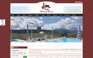 Il sito online di Villa Rosamaria