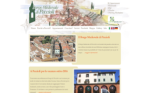 Il sito online di Borgo Medievale di Peccioli