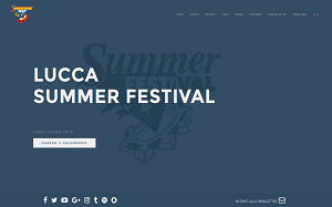 Il sito online di Lucca Summer Festival