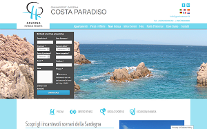 Il sito online di Resort Gravina Costa Paradiso