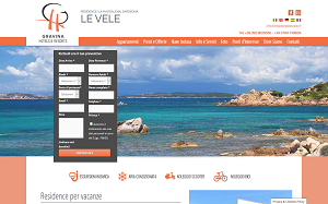 Il sito online di Residenze Le Vele
