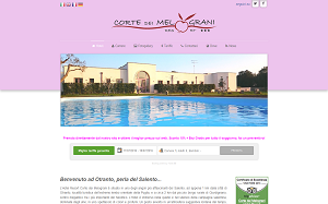 Il sito online di Corte dei melograni resort