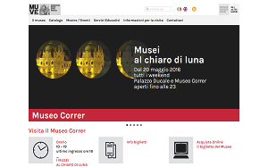 Il sito online di Museo Correr Venezia