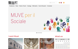 Il sito online di Musei Civici Venezia