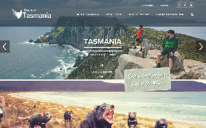 Il sito online di Discover Tasmania