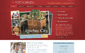 Il sito online di Visit Canada