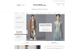 Il sito online di Stylebop