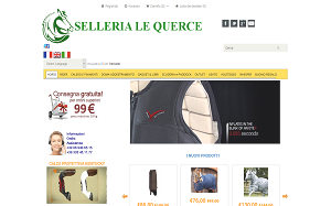 Il sito online di Selleria le Querce