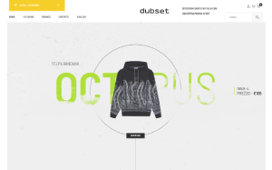 Il sito online di Dubset Streetwear Shop