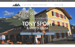 Il sito online di Tony Sport