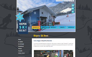 Il sito online di Riepen Ski Rent