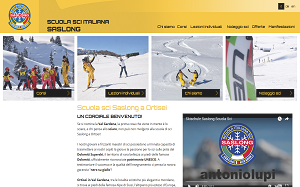 Il sito online di Scuola Sci Saslong a Ortisei