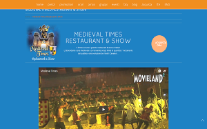 Il sito online di Medieval Times Caneva world