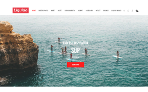 Il sito online di Liquido Surf Shop
