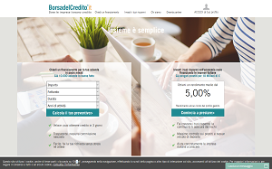 Il sito online di BorsadelCredito