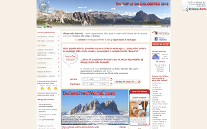 Il sito online di Dolomites World