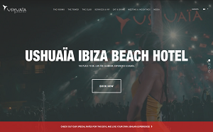 Il sito online di Ushuaia Ibiza Beach Hotel