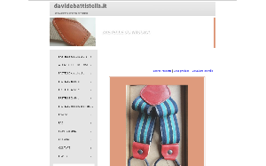 Il sito online di Bretelle Davide Battistella