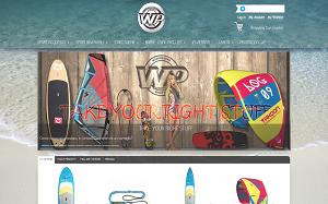 Il sito online di Windsurf Paradise