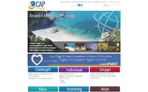 Il sito online di Cap Viaggi