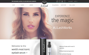 Il sito online di Lilash