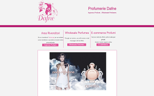 Il sito online di Dafne profumi