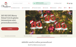 Il sito online di Christmas the original