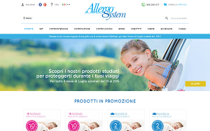 Il sito online di Allergo system