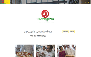 Il sito online di Università della Pizza