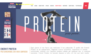 Il sito online di Enervit Protein