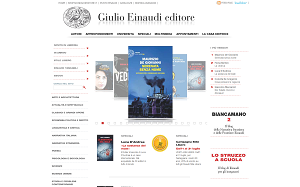 Il sito online di Einaudi