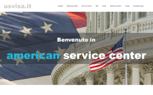 Il sito online di US Visa